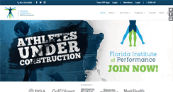 Desktop Screenshot of floridainstituteofperformance.com